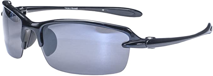 JiMarti Mens Polarized Flex Frame Golf Sunglasses