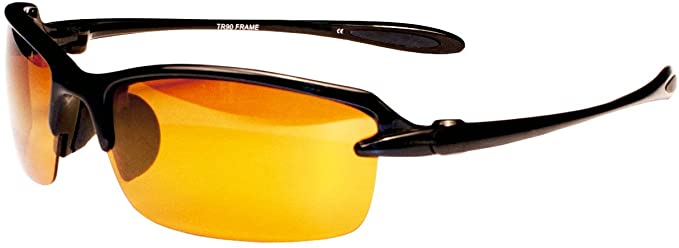 JiMarti Mens Polarized Flex Frame Golf Sunglasses
