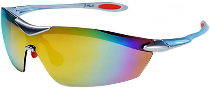 JiMarti Mens XS Sport Wrap TR90 Golf Sunglasses