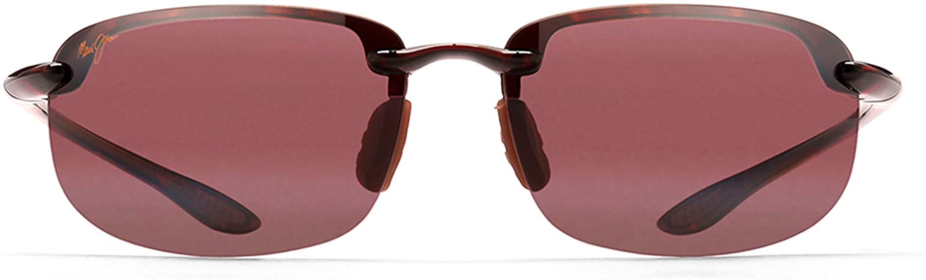 Maui Jim Mens Ho'okipa Rimless Frame Polarized Golf Sunglasses