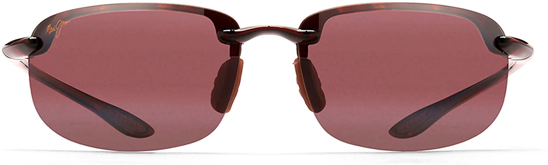 Maui Jim Mens Ho'okipa Rimless Frame Polarized Golf Sunglasses