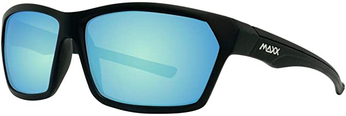 Mens Maxx Cobra 2.0 Black Sport Golf Sunglasses