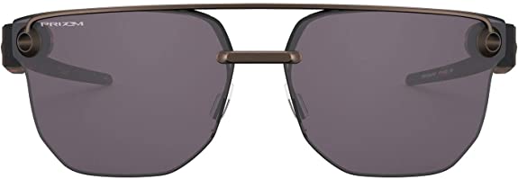 Oakley Mens Chrystl Square Metal Golf Sunglasses