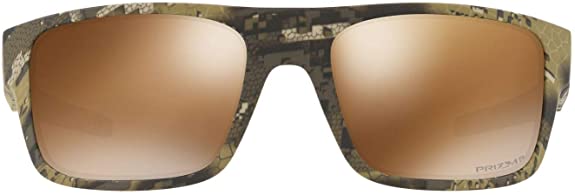 Oakley Mens Drop Point Rectangular Golf Sunglasses