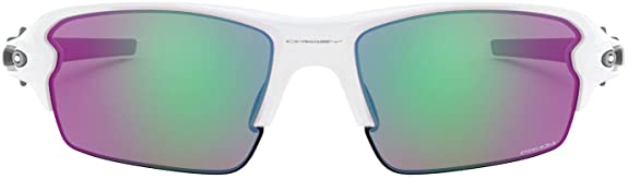 Oakley Mens Flak 2.0 Rectangular Golf Sunglasses