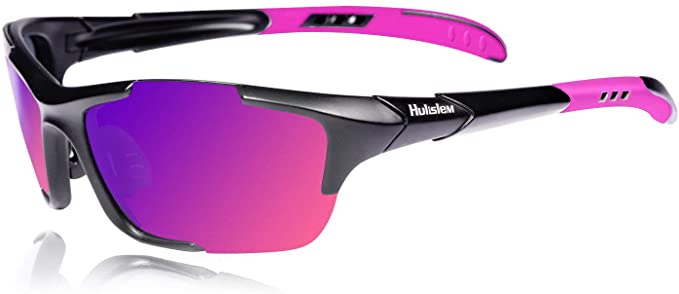 Hulislem Mens S1 Sport Polarized Golf Sunglasses