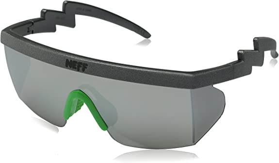 Neff Mens Brodie Wrap Around Sport Golf Sunglasses