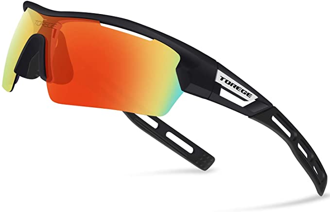 Mens Torege Polarized Sports Golf Sunglasses