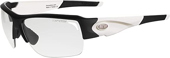 Mens Tifosi Elder Wrap Dual Lens Golf Sunglasses