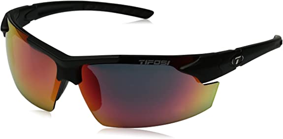 Mens Tifosi Jet FC Wrap Golf Sunglasses