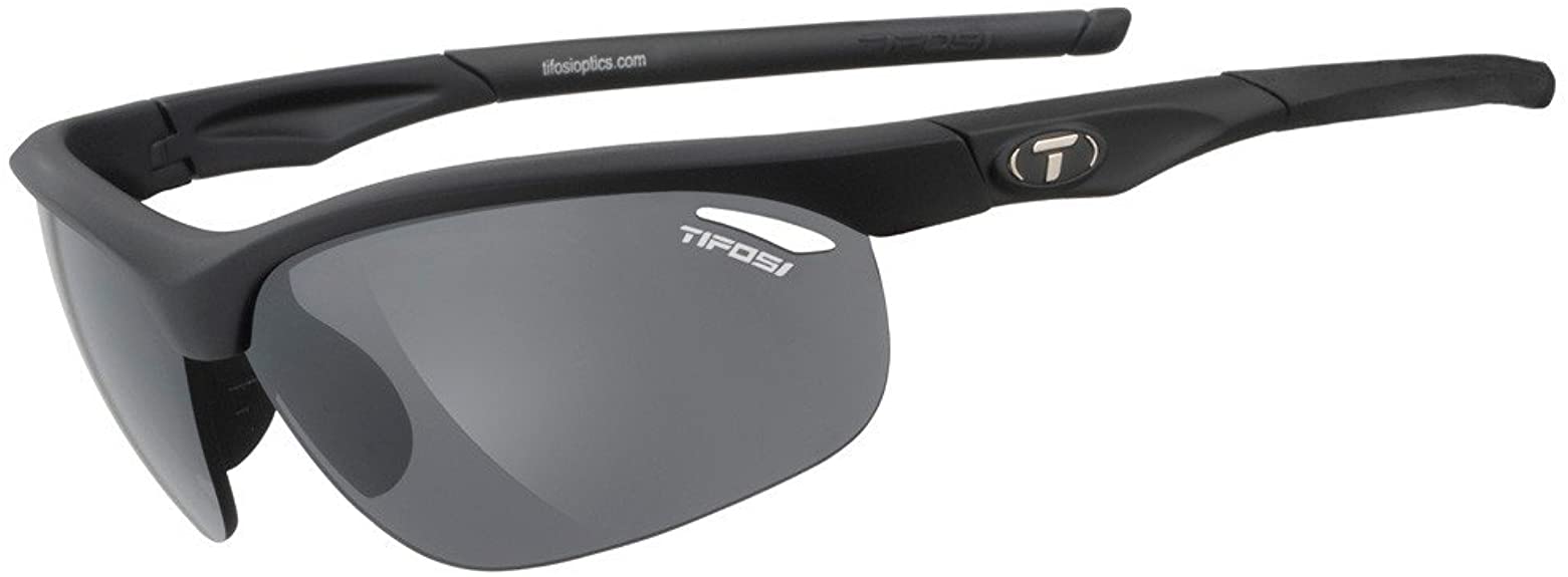 Tifosi Mens Veloce Regular Interchangeable Wrap Golf Sunglasses