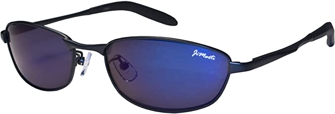 JiMarti Womens JMAV6 Aviator Spring Hinges Golf Sunglasses