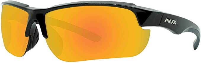 Womens Maxx 8 Mirrored HD Lens Golf Sunglasses