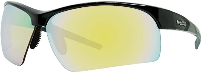 Womens Maxx Stingray HD Black Sport Golf Sunglasses