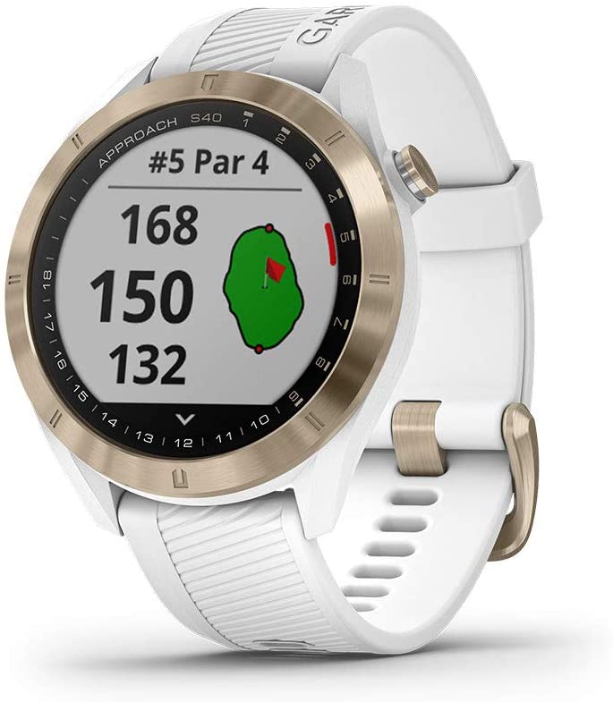 Mens Garmin Approach S40 Lightweight GPS Golf Smartwatches