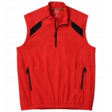 Mens Adidas ClimaProof Half Zip Wind Vests