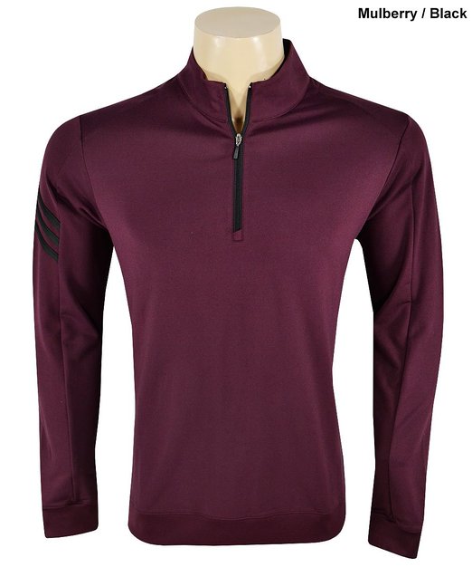 adidas half zip golf pullover mens