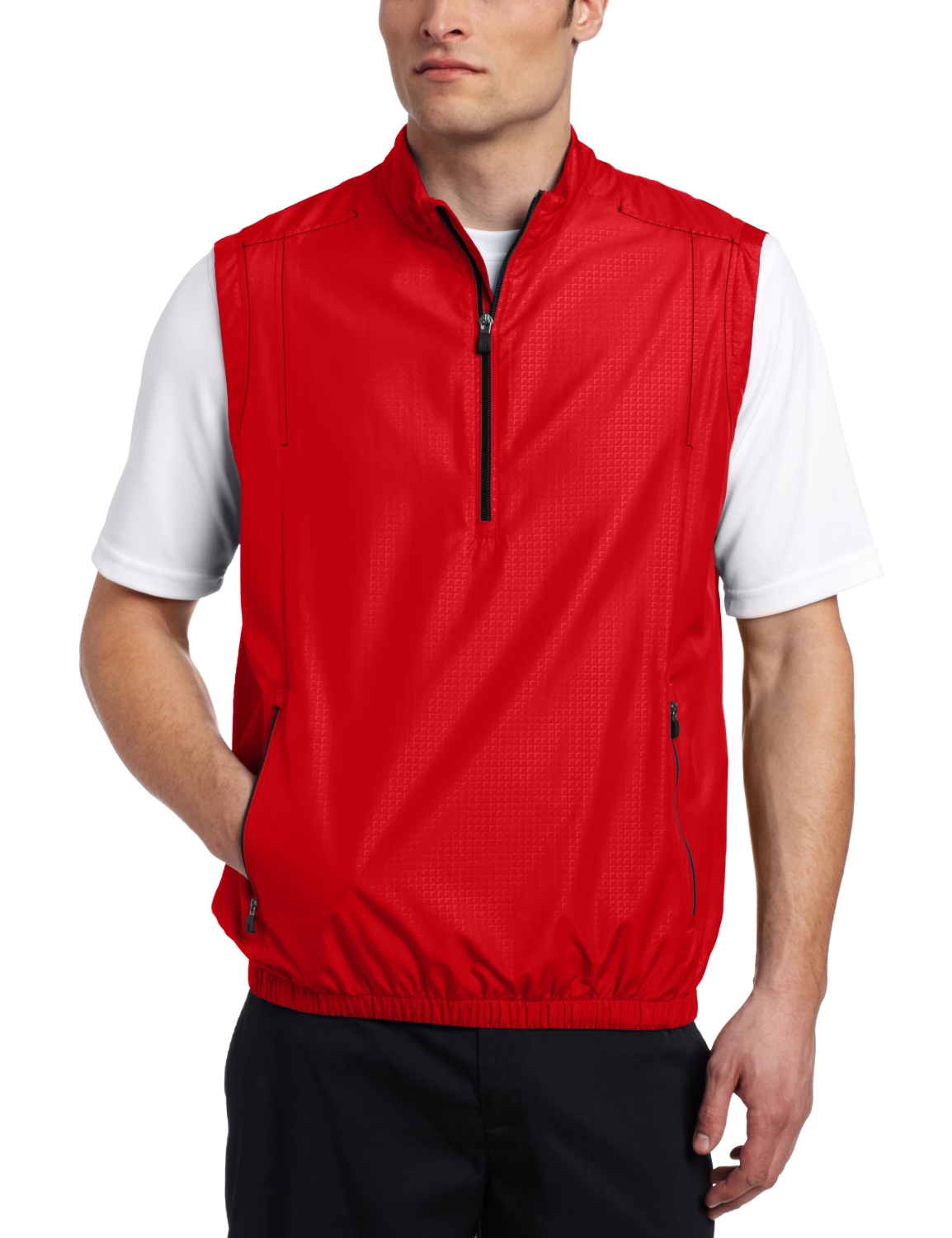 Adidas Mens Climaproof Wind Zip Vests