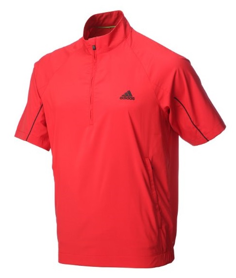 half sleeve golf windshirt