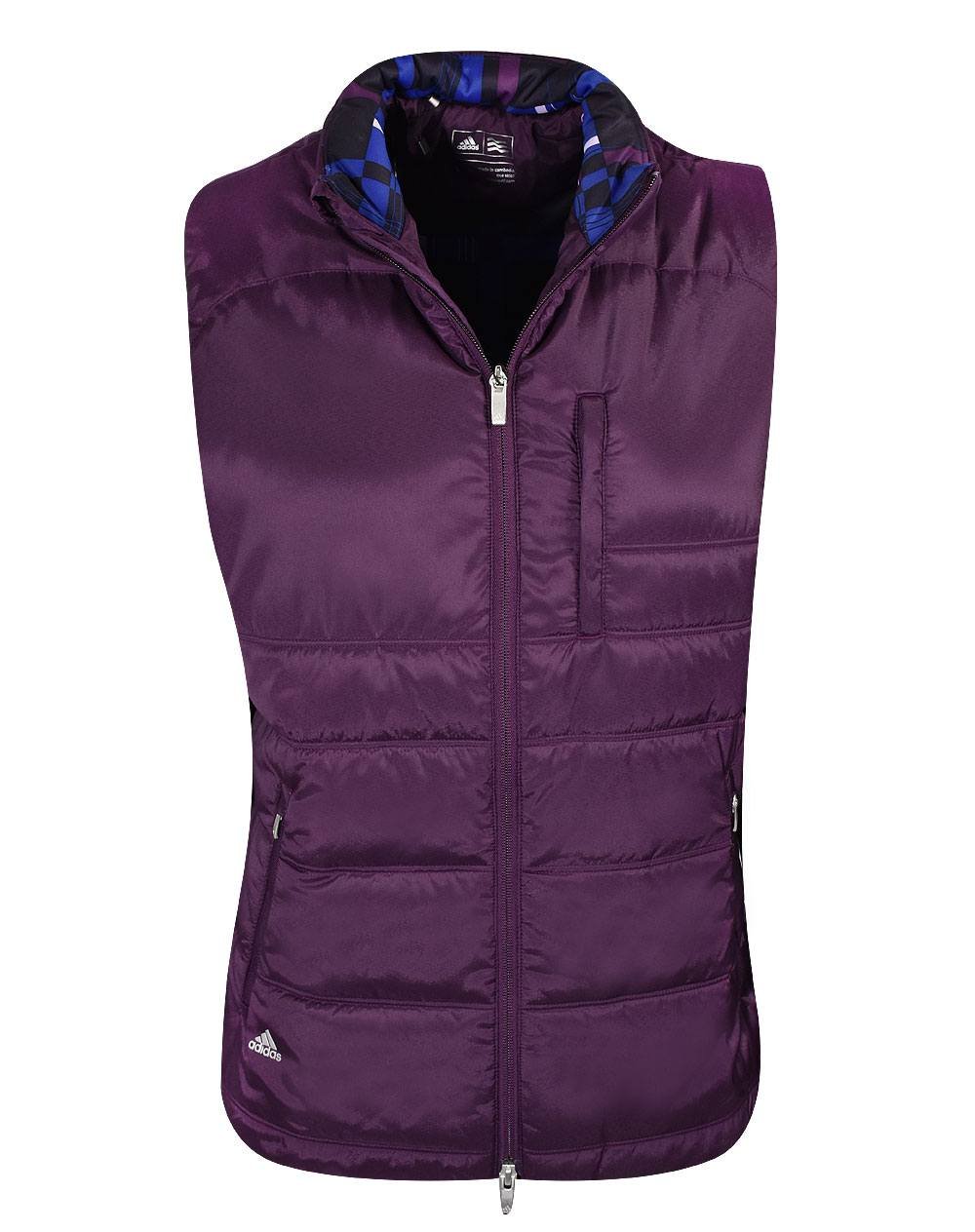 Adidas Womens Climaheat Puffer Golf Vests