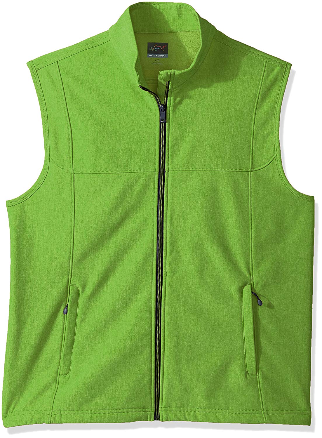 Greg Norman Mens Fashion Tech Golf Vests