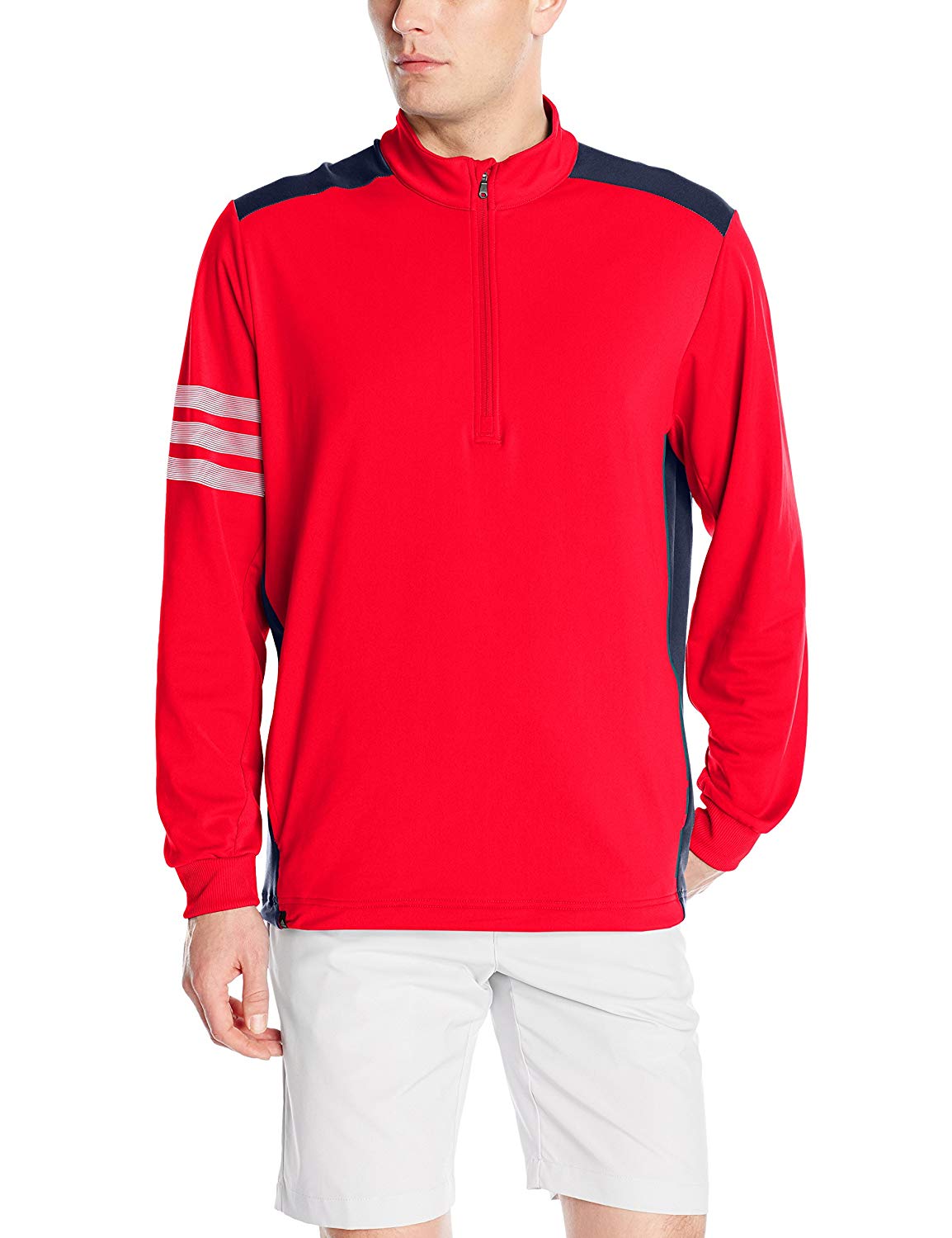 Adidas Mens Adi Competition Quarter Zip Golf Jackets