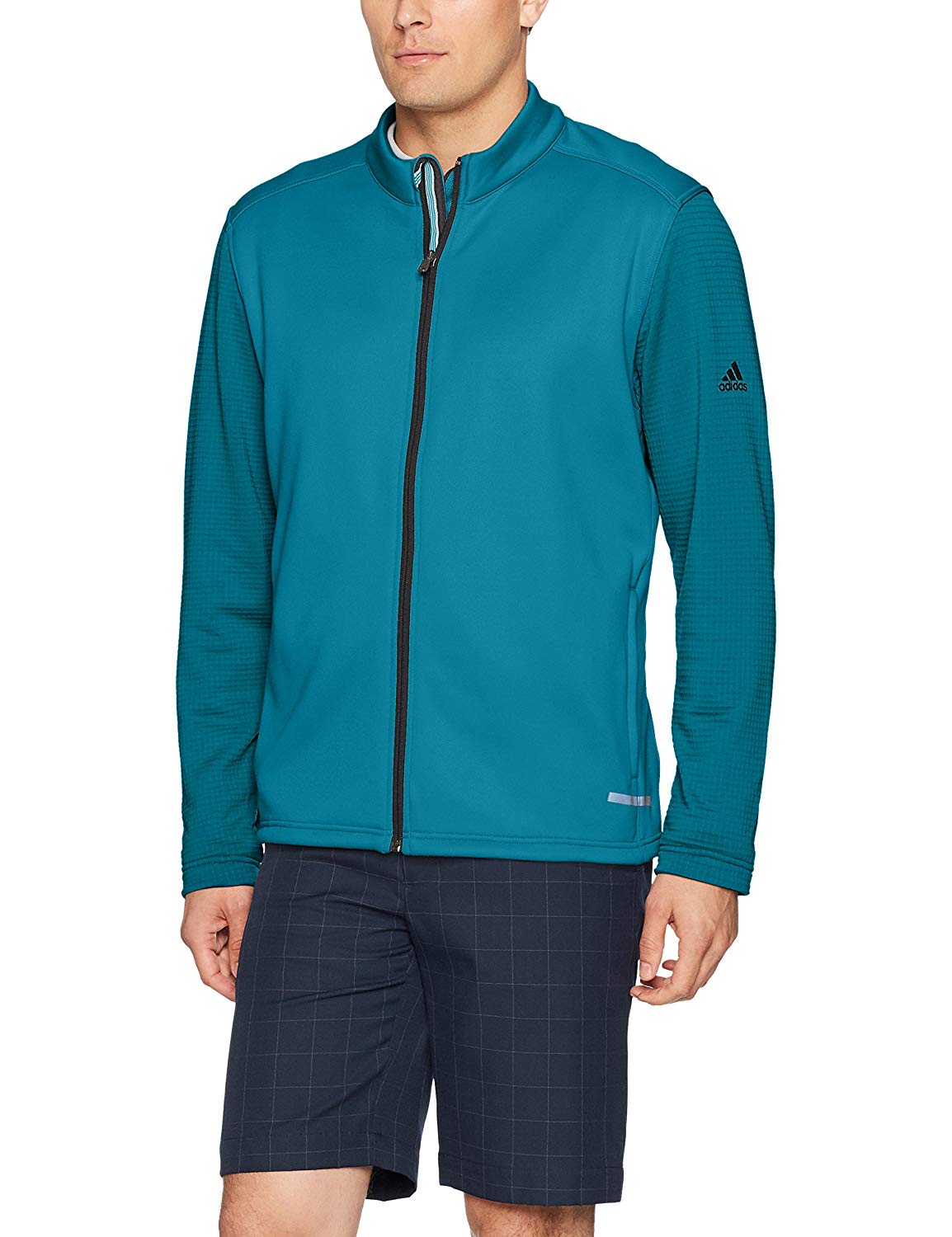 Adidas Mens Climaheat Hybrid Full Zip Golf Jackets