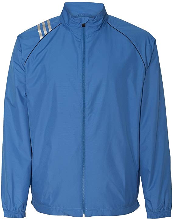 Adidas Mens Climaproof 3 Stripes Full Zip Golf Jackets