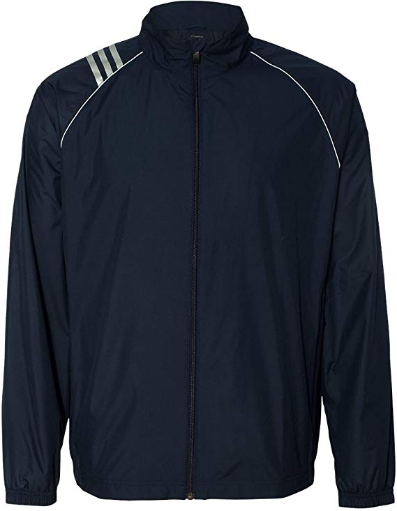 Adidas Mens Climaproof 3 Stripes Full Zip Golf Jackets