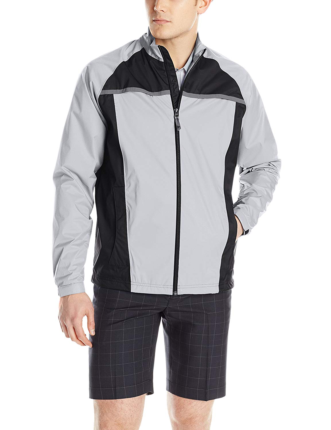 Mens Adidas Climastorm Essential Packable Rain Golf Jackets