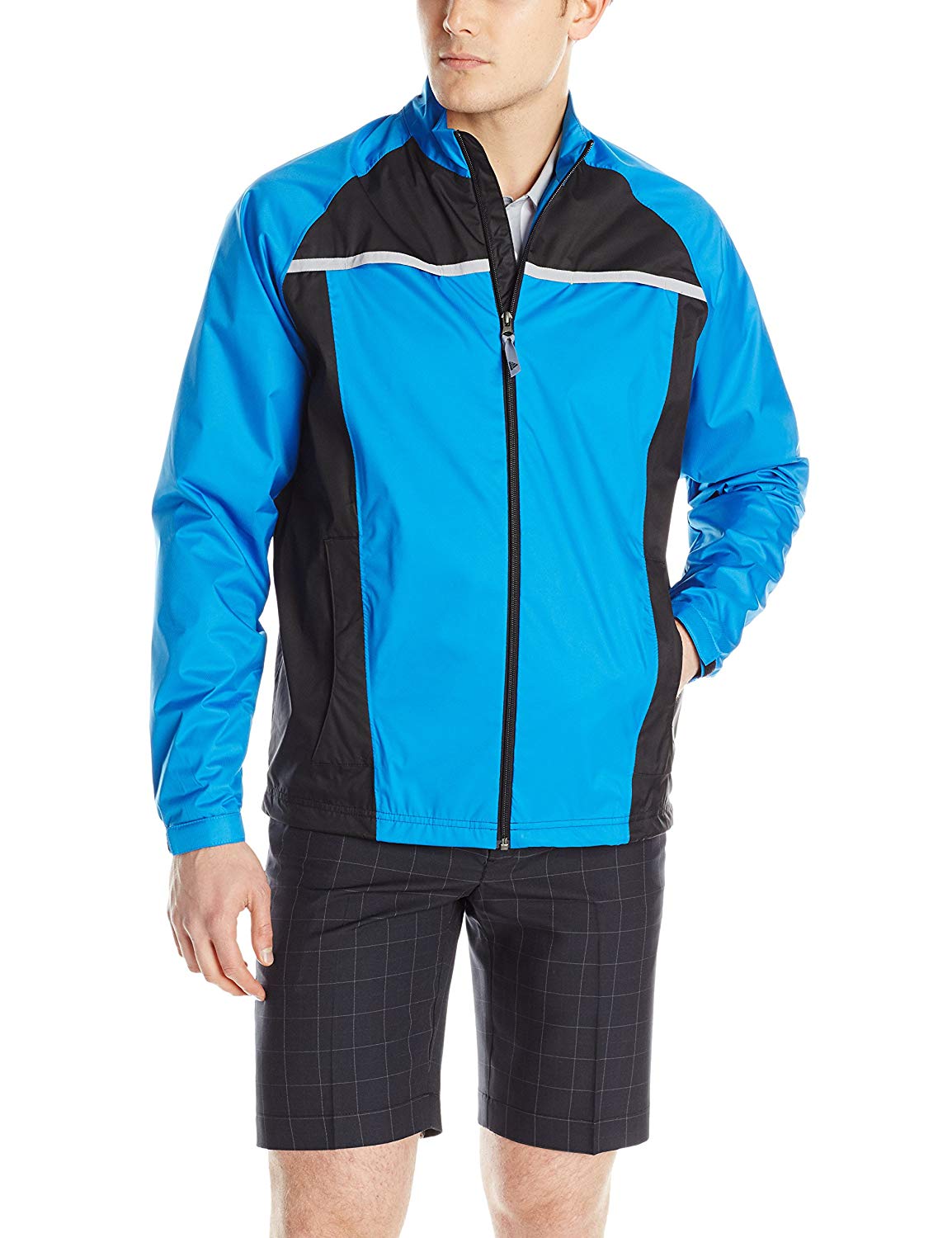 Adidas Mens Climastorm Essential Packable Rain Golf Jackets
