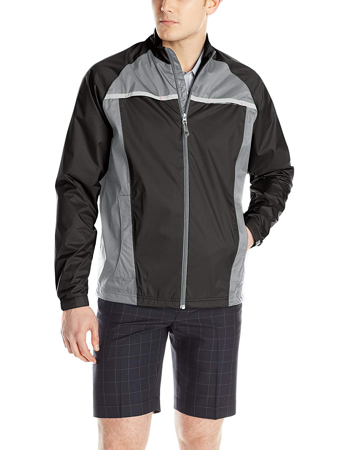 Adidas Mens Climastorm Essential Packable Rain Golf Jackets