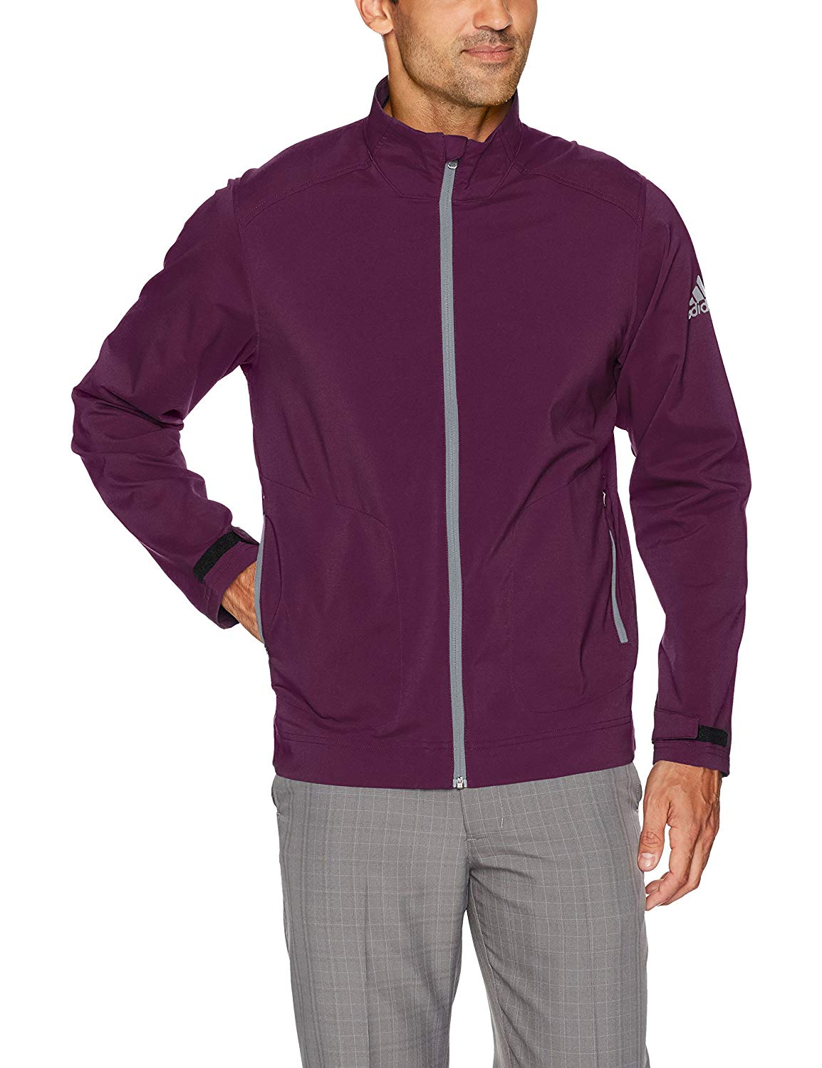 Mens Adidas Climastorm Softshell Full Zip Golf Jackets