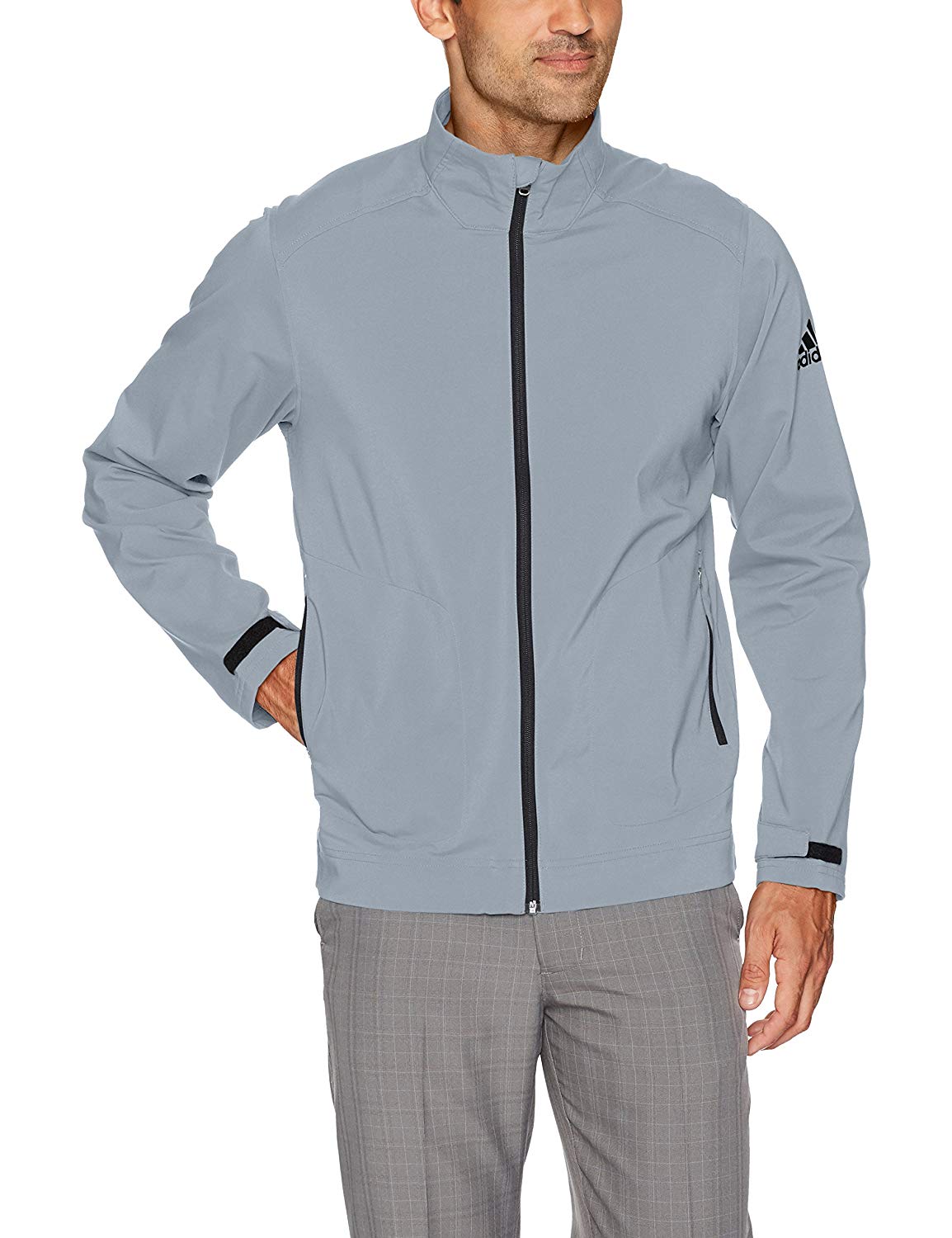Adidas Mens Climastorm Softshell Full Zip Golf Jackets