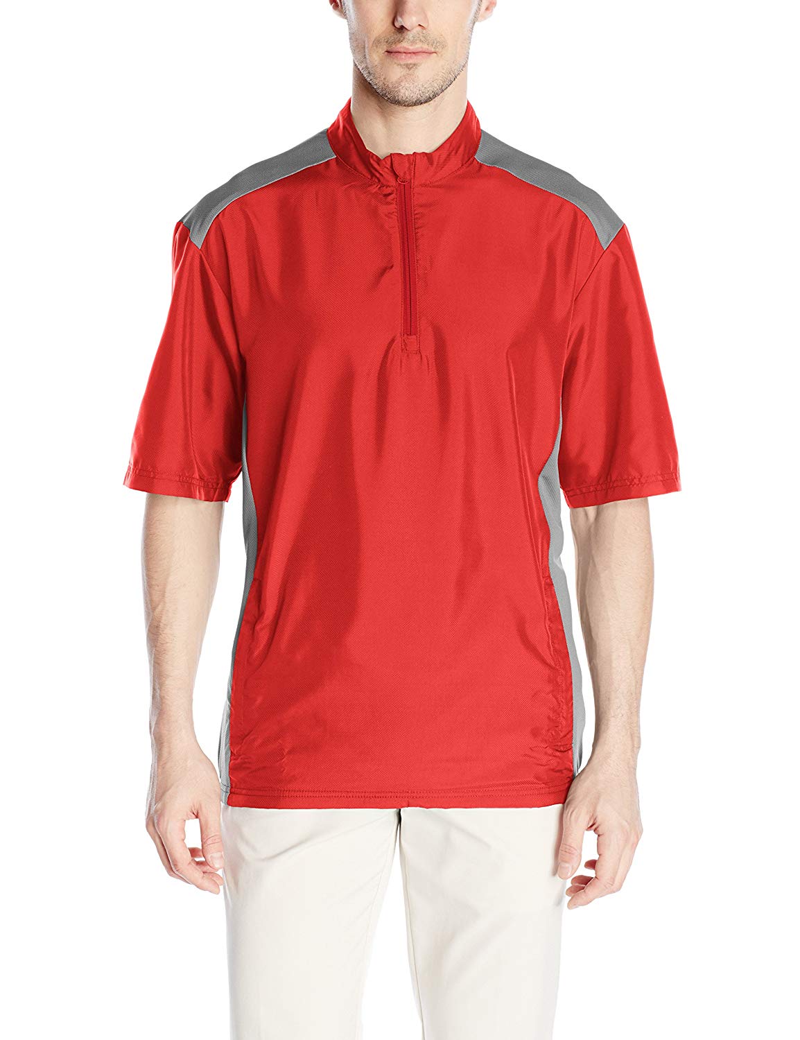 Adidas Mens Club Wind Short Sleeve Golf Jackets