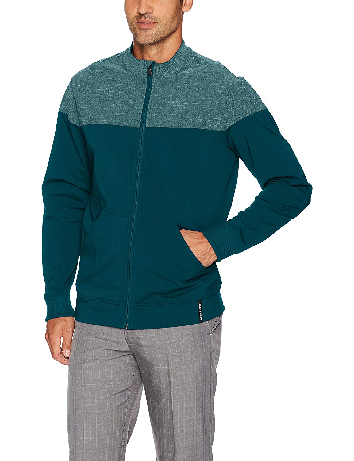 Mens Adidas Hybrid Heather Golf Jackets