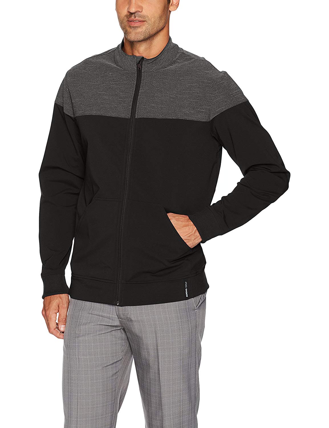 Adidas Mens Hybrid Heather Golf Jackets