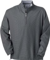 Ashworth Houndstooth Half Zip Golf Jackets