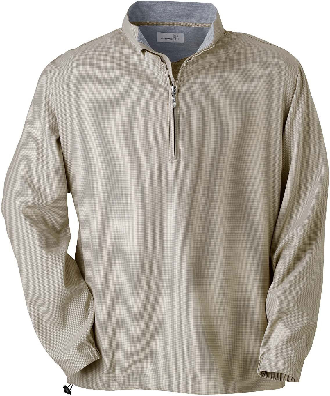 Mens Houndstooth Half Zip Golf Jackets