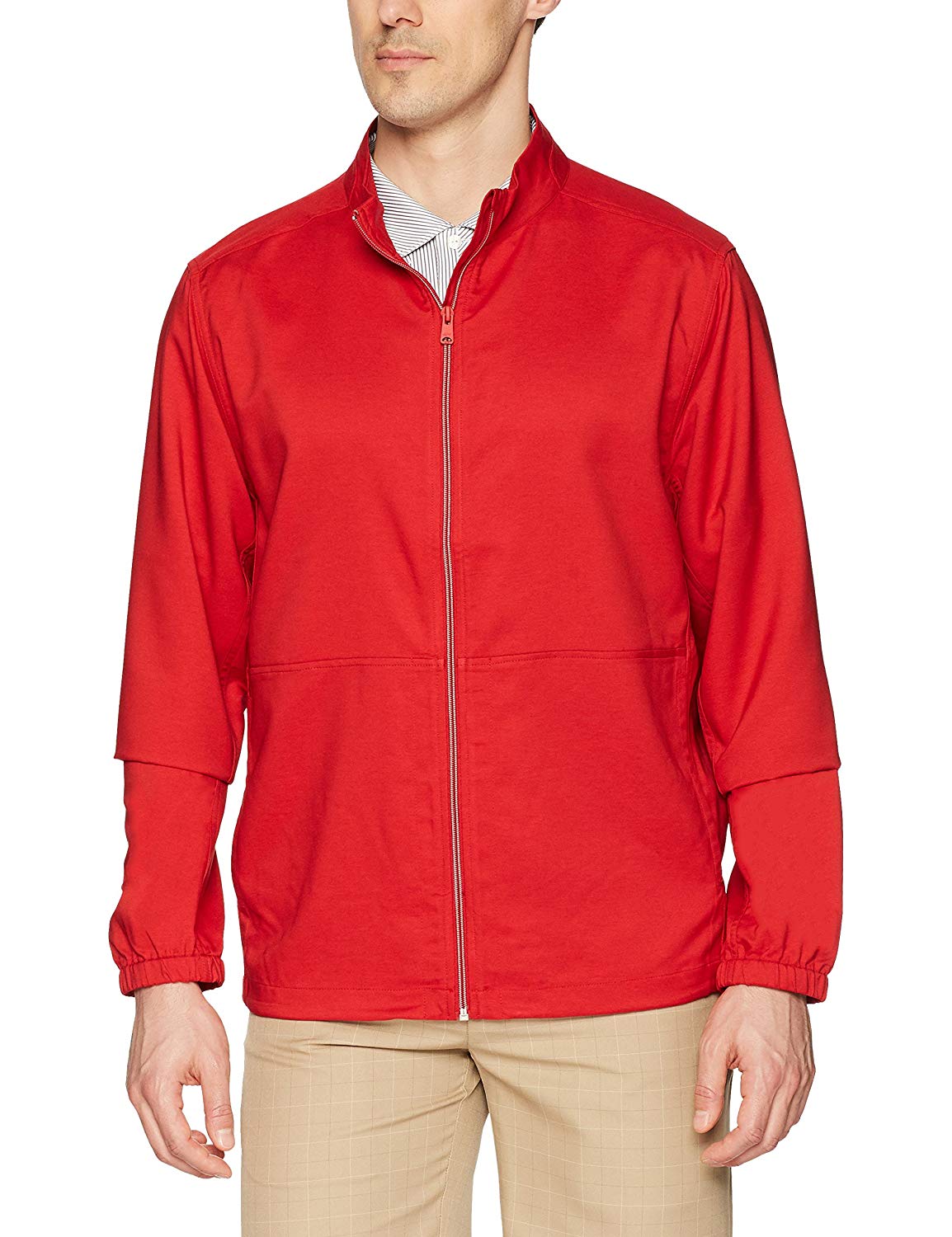 Mens Greg Norman Full Zip Windbreaker Golf Jackets