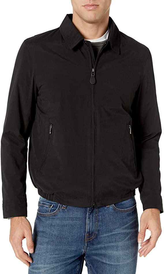 Mens Amazon Essentials Water Resistant Zip Front Golf Jackets