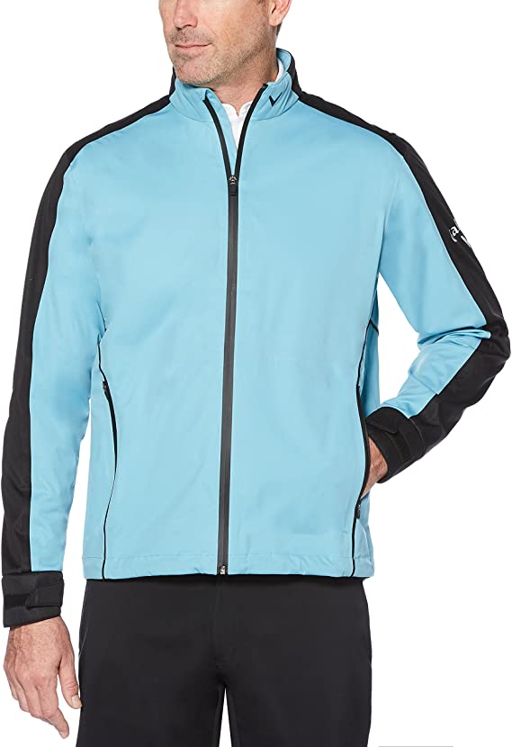 Mens Callaway Waterproof Ful Zip Golf Jackets