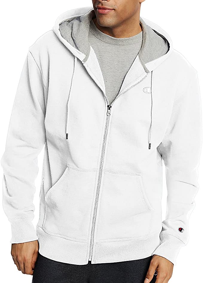 Champion Mens Powerblend Fleece Full Zip Golf Jackets