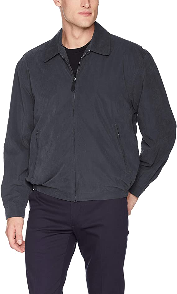 London Fog Mens Auburn Zip Front Golf Jackets