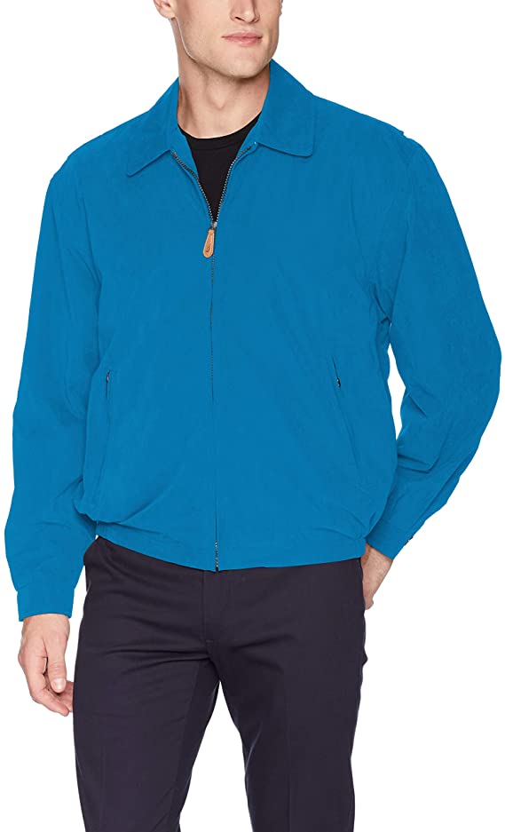 London Fog Mens Auburn Zip Front Golf Jackets