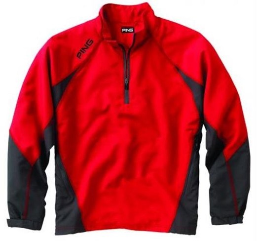 Mens Ping Recovery Half Zip Pullover Golf Jackets