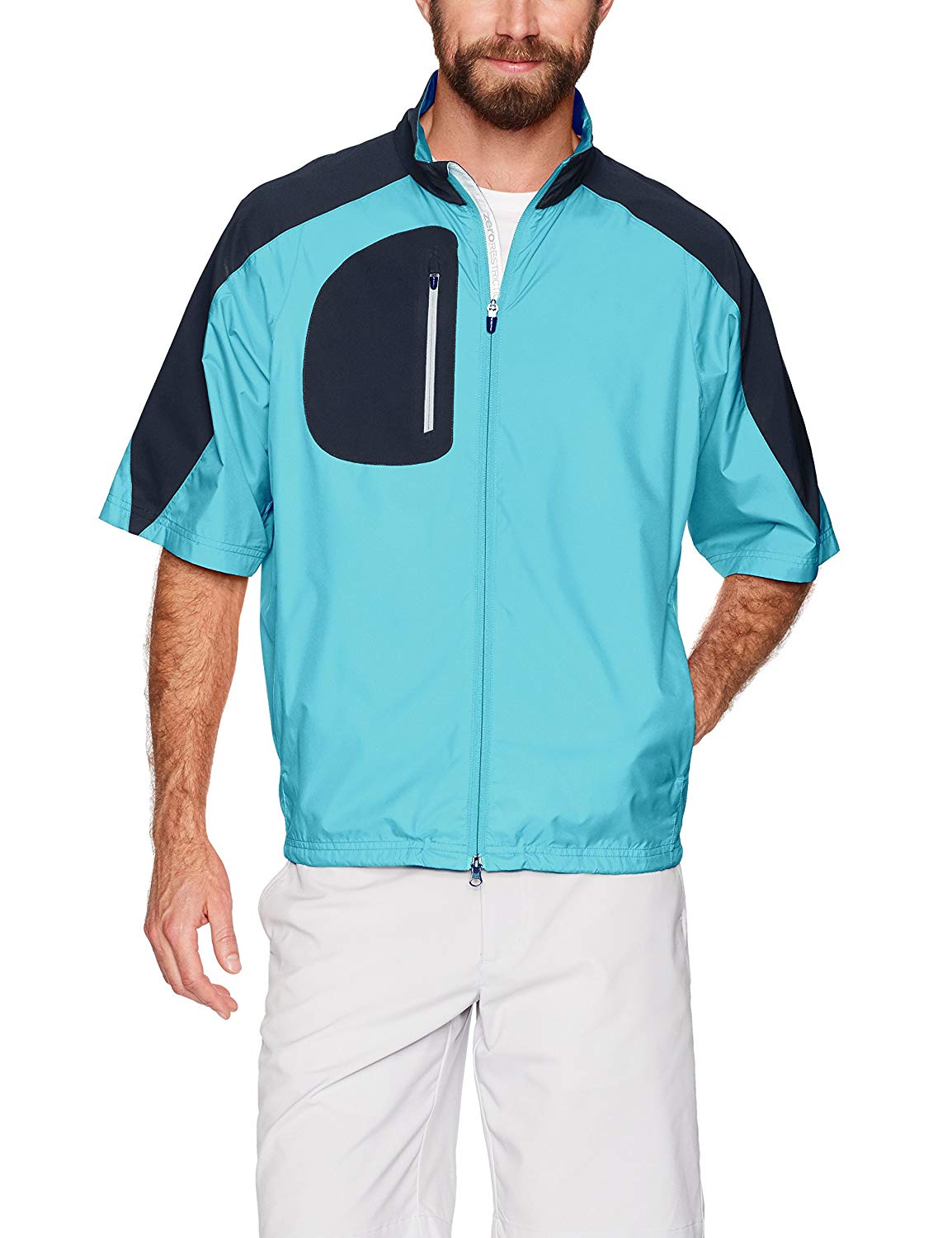 Mens Zero Restriction Bolt Golf Wind Jackets