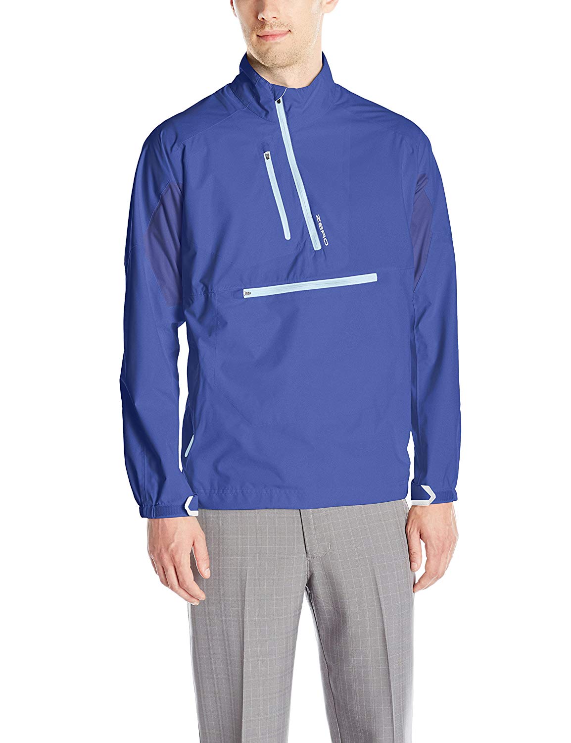 Zero Restriction Mens Packable Anorak Rain Golf Jackets