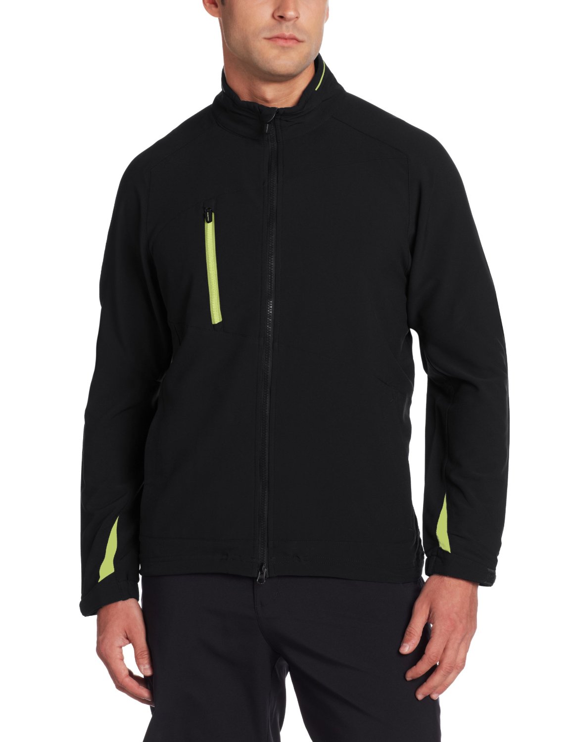 Mens Zero Restriction Zip Front Golf Jackets