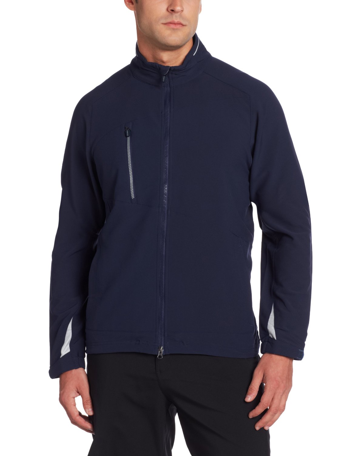 Zero Restriction Zip Front Golf Jackets